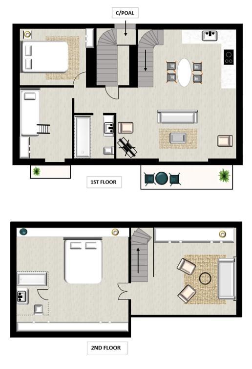 Апартаменты Poal-Duplex De Ensueno En Кадакес Экстерьер фото